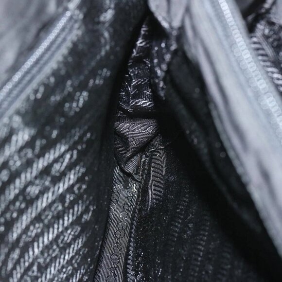 PRADA Hand Bag Nylon Black Auth ar11455B - Picture 13 of 16